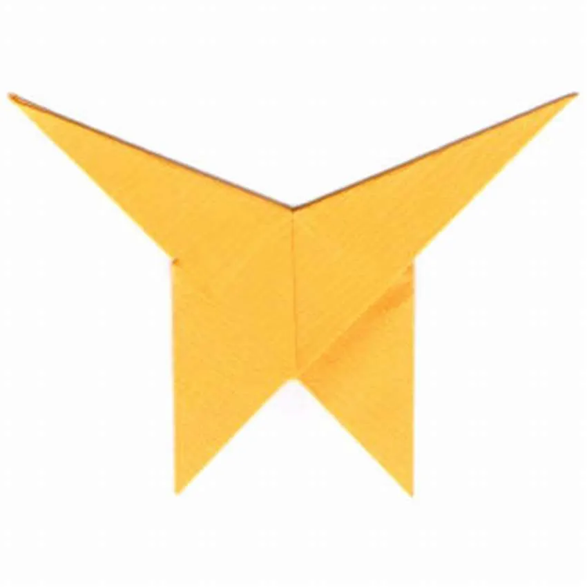 простая бабочка оригами для детей