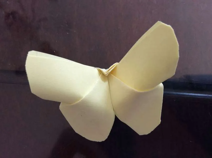 как сделать бабочку оригами пошагово