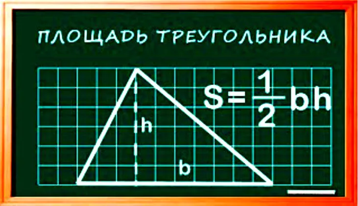 Как рассчитать площадь треугольника