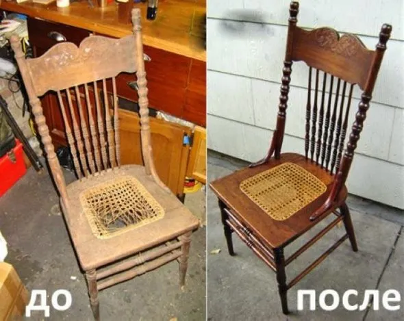 Реставрация старой мебели