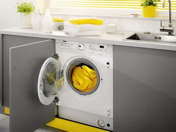 Установка и подключение встраиваемой стиральной машины 