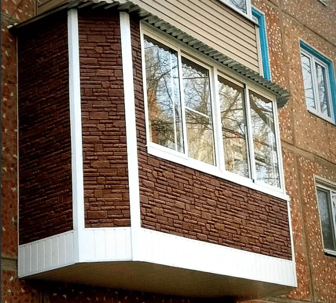 Выбор материалов для наружной отделки балкона