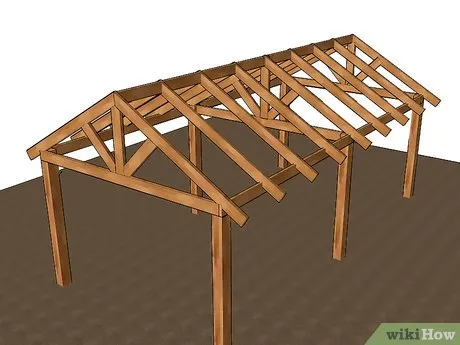 Изображение с названием Build a Pole Barn Step 13