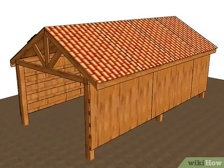 Изображение с названием Build a Pole Barn Step 17