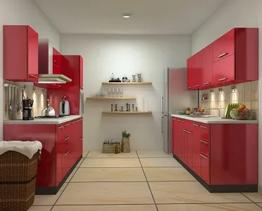 кухонный гарнитур на две стены противоположные