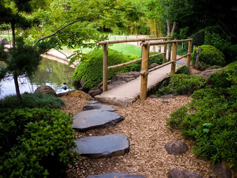 Японский сад каменный Мос