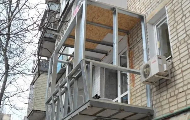 картинка расширение балкона