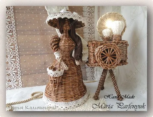 Очень красивые плетенки из газет от Марии Калининград (33) (520x400, 203Kb)