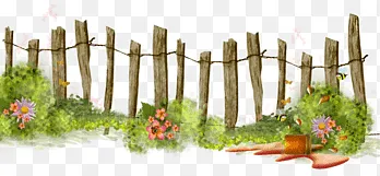 коричневый деревянный забор, забор сад, забор шаблон, наружная структура, филиал png thumbnail