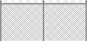 Забор Орнамент, металлический серый забор, png thumbnail
