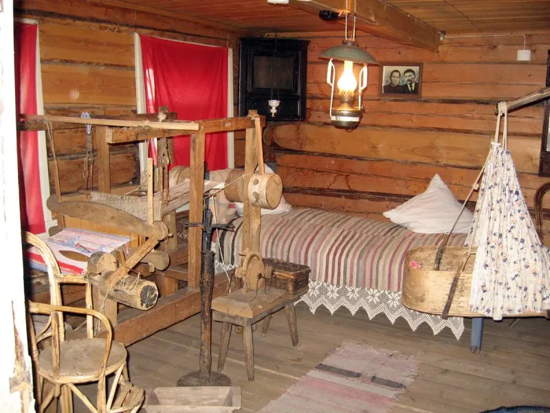 Музей деревянного зодчества внутри Вологда