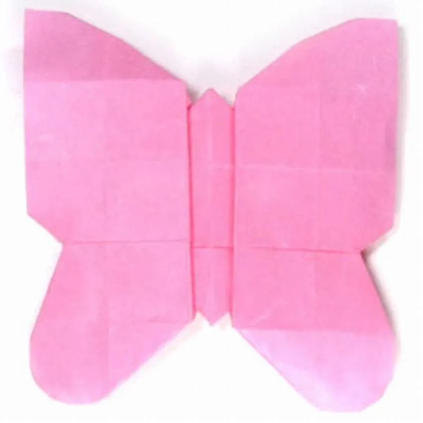 оригами из бумаги бабочка схема поэтапно