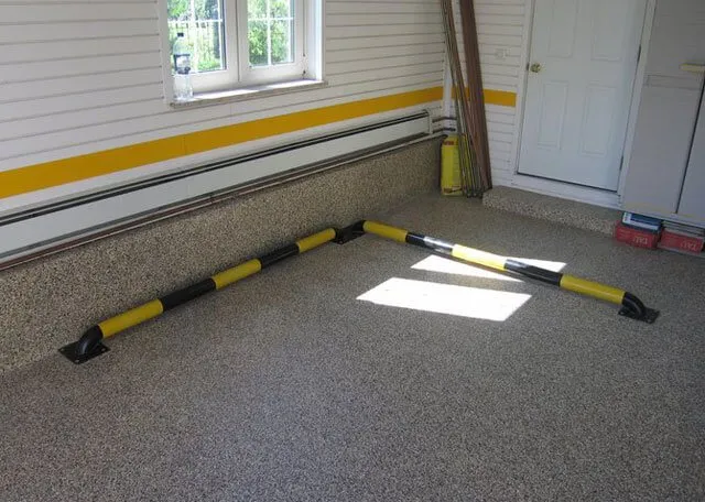 толщина бетонного пола в гараже