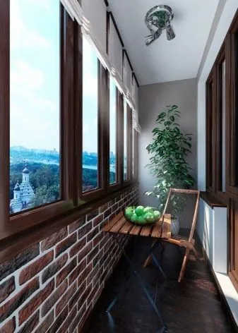 Основные стили и цветовая гамма в интерьере балкона и лоджии: 19 фото